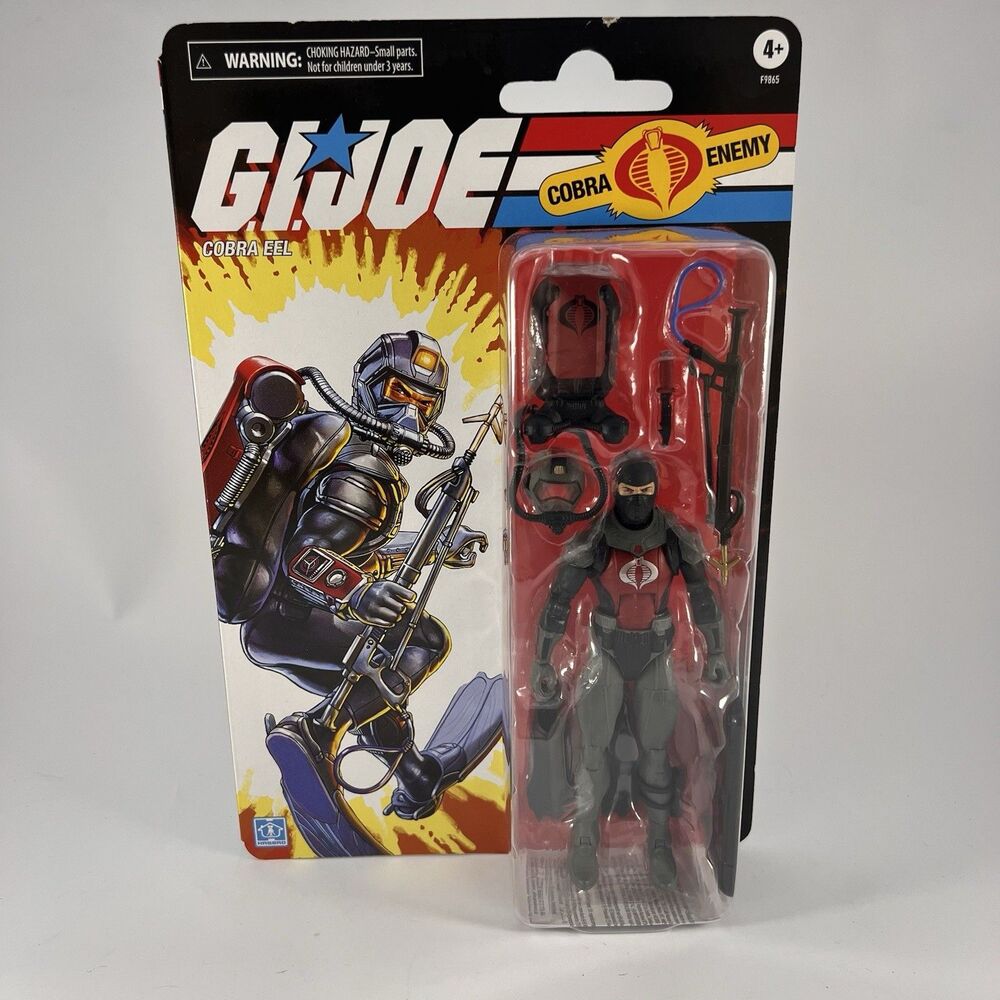 GI Joe Classified Cobra Eel Retro Cardback 6in Figure Hasbro Sealed